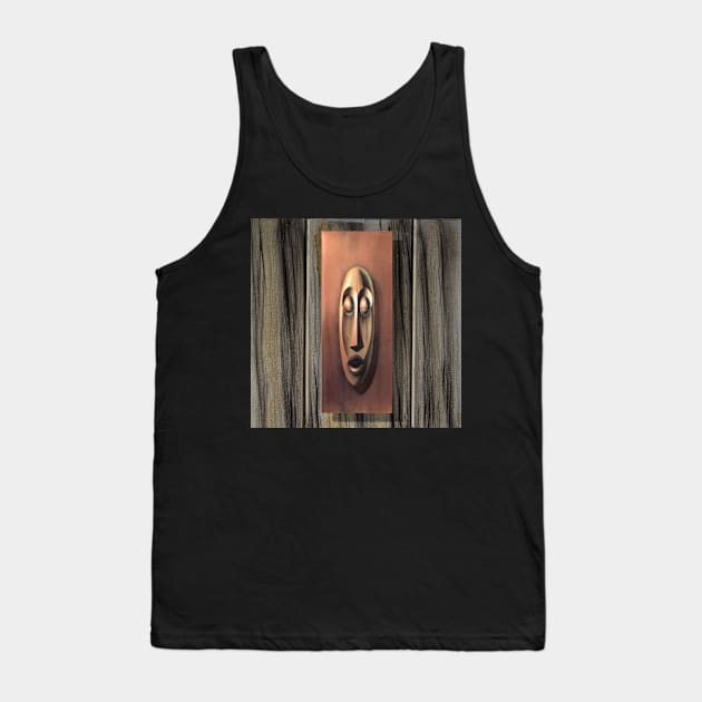 Tiki Copper Tank Top by DaleSizer